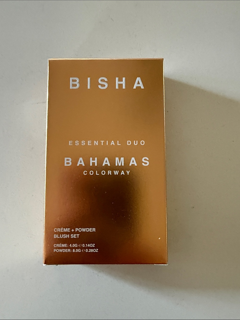 BISHA Essential Duo Crème and Powder Blush Set in Bahamas